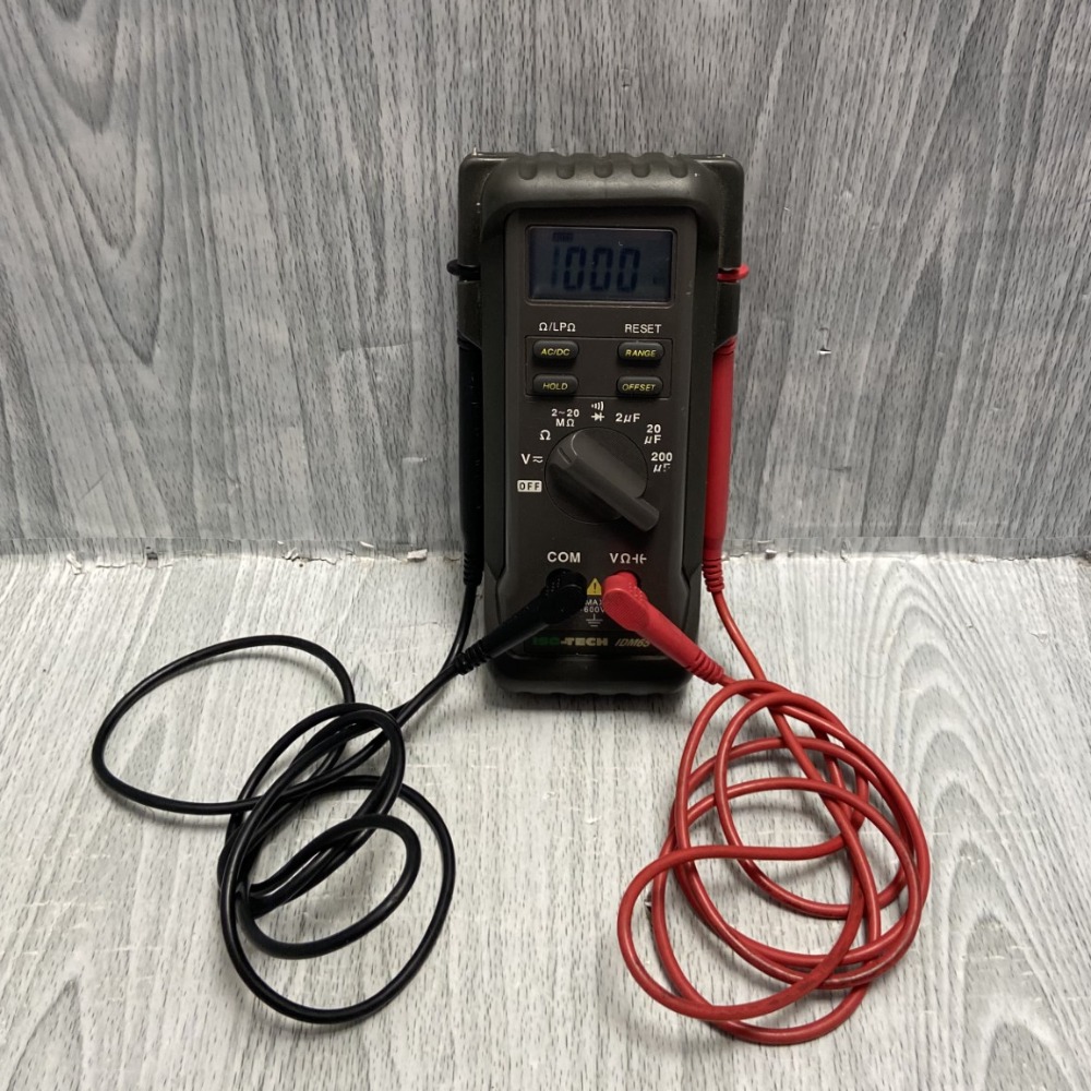 Pre-owned ISO TECH IDM65 TESTER METER - Own4Less